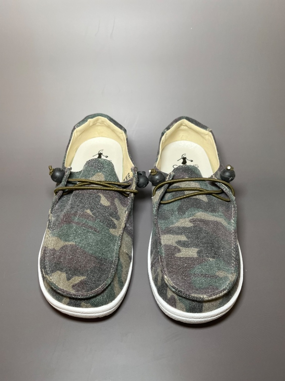Corky's Camo Canvas Slip-On Sneakers - Picture 5 of 5